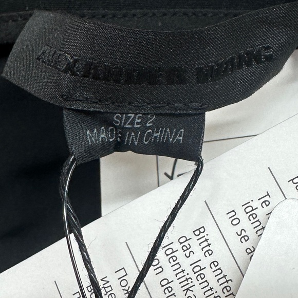 Alexander Wang Corset Bustier Mini Dress NWT Size 2 Black Bodycon Cocktail Party - Picture 7 of 13